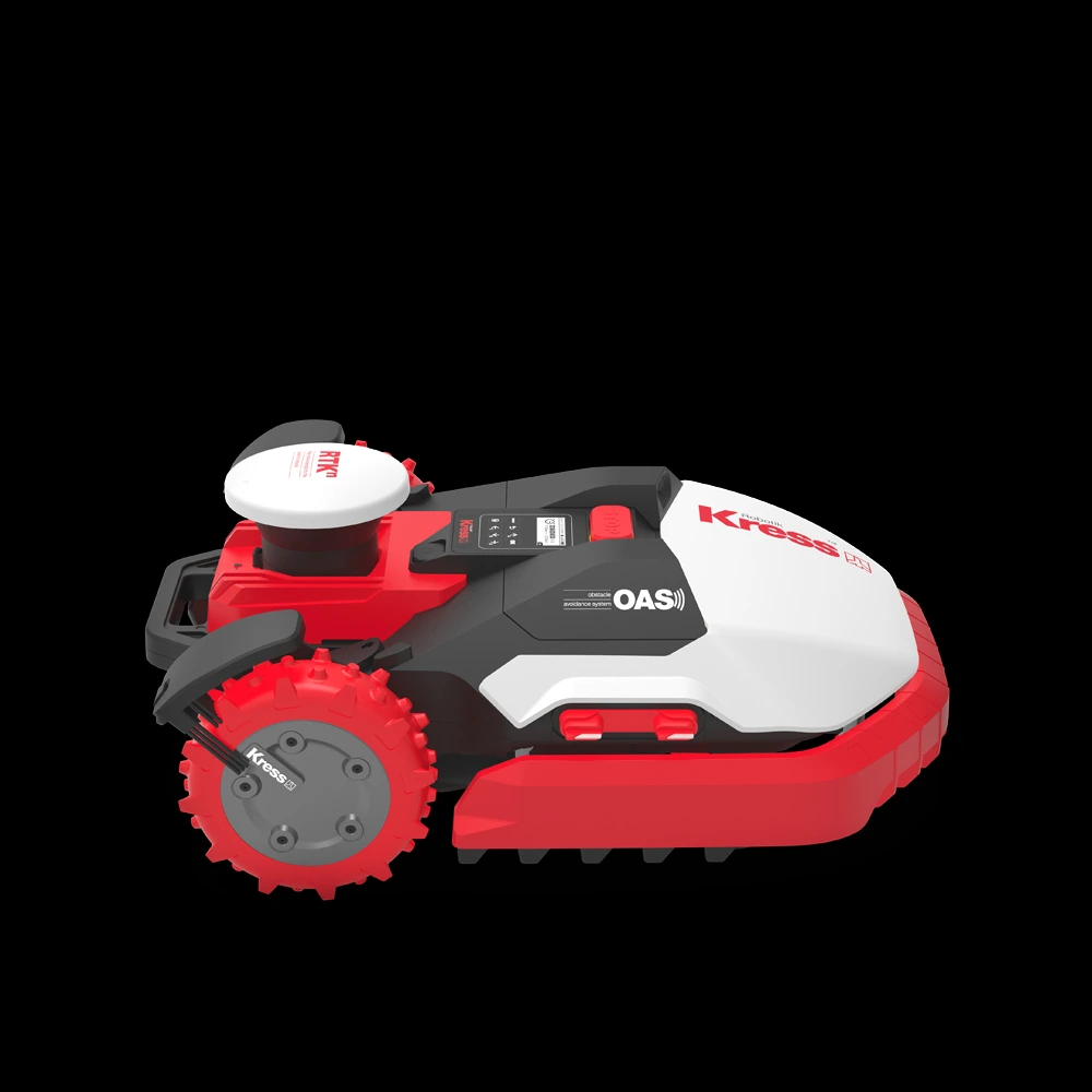 Tondeuse robotisée Kress RTKⁿ de 28 000 m² avec OAS