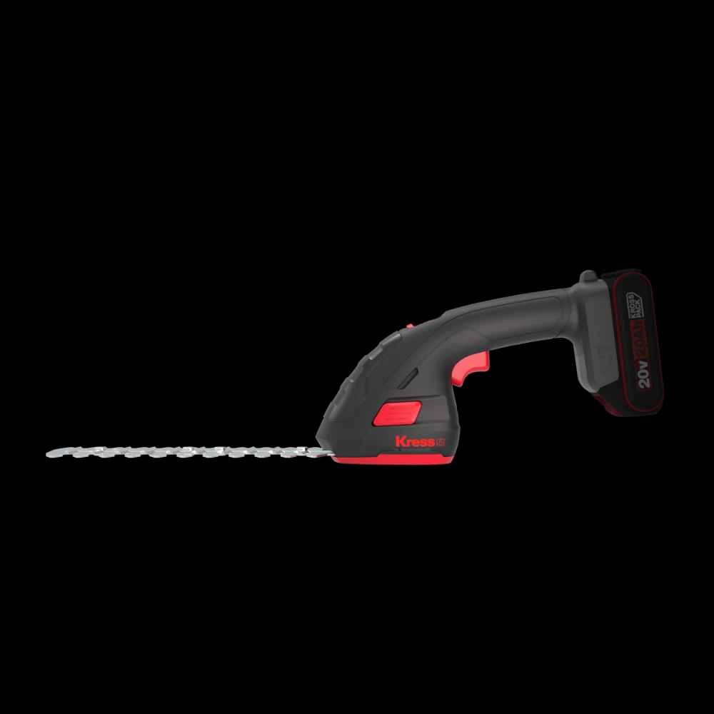 Set de ciseaux à gazon et à arbustes à batterie Kress 20 V KrossPack 3-en-1