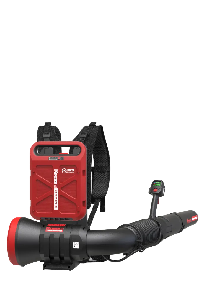 [KC500.9] Souffleur de feuilles dorsal à batterie KRESS 60 V de qualité commerciale