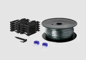 [KA0160] Kit d'installation:180m de câble périphérique, 250 piquets, 2 connecteurs