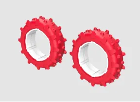 Roues à pointes pour KR133E/KR136E/KR233E/KR236E